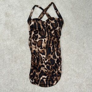Cheetah Club Dress